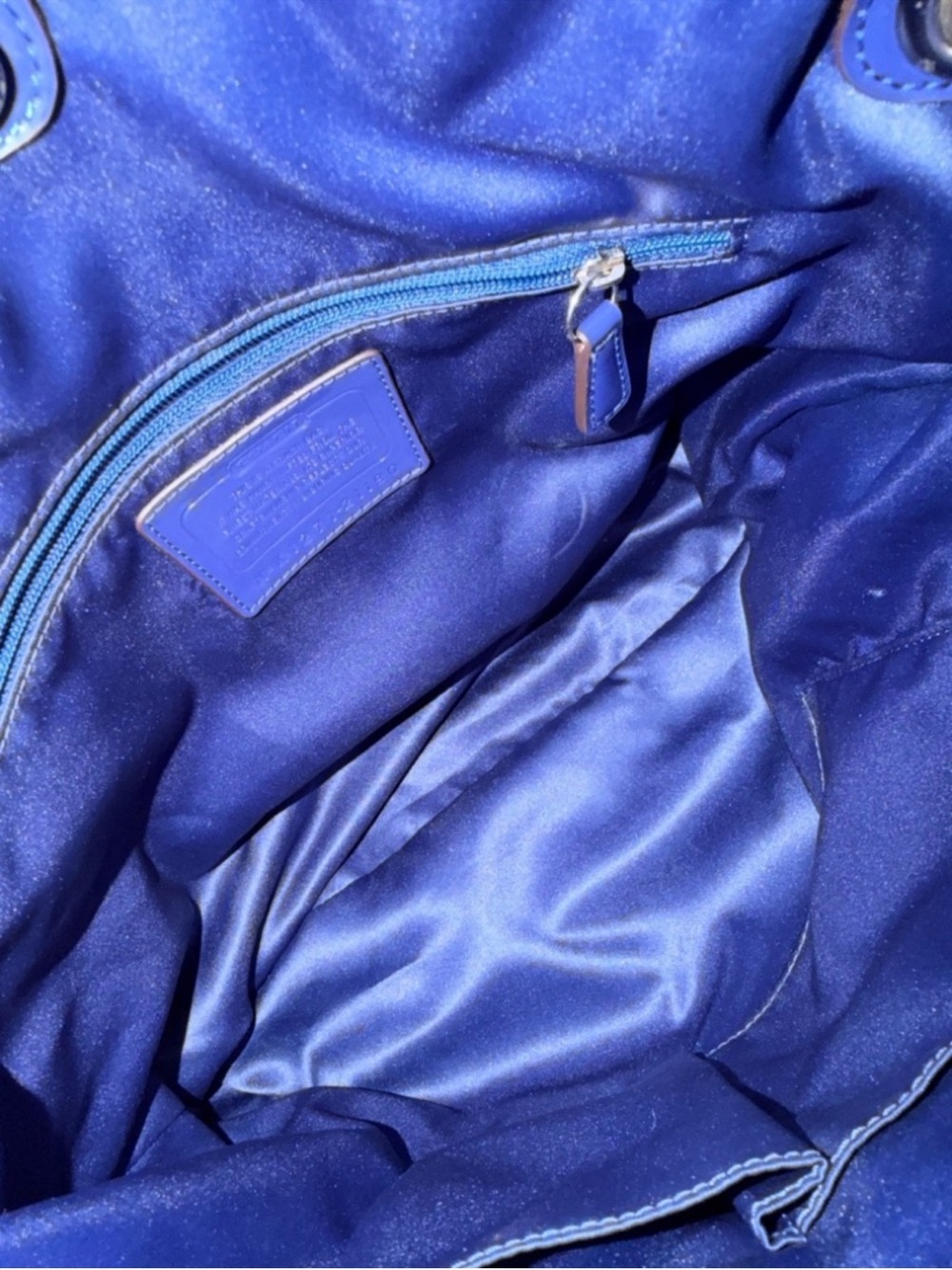 Coach Poppy Blue - Picture 6 of 7